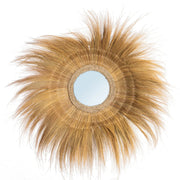 Miroir mural Sunken Forest en herbe naturel - Naturel - Bazar Bizar