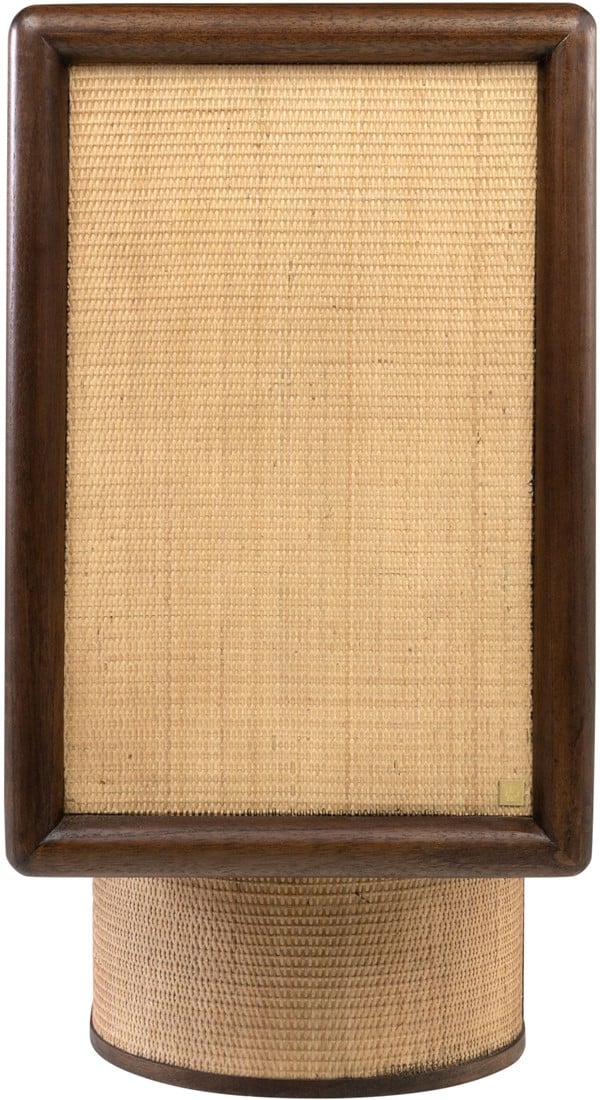 SUR DEVIS - Buffet Granada en Bois de Mindi et Rotin - Versmissen - Club Pelita