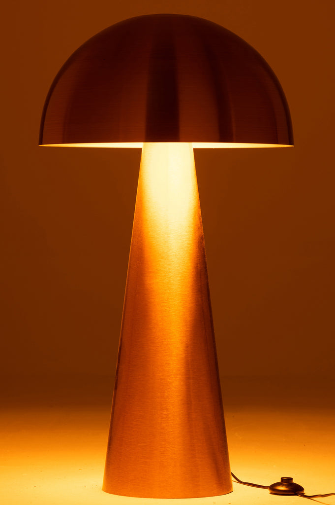 Lampadaire Maywood en métal doré mat - J-Line