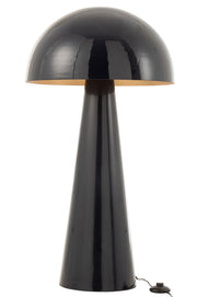 Lampadaire Maywood en métal noir brillant - J-Line