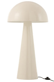 Lampadaire Maywood en métal blanc brillant - J-Line