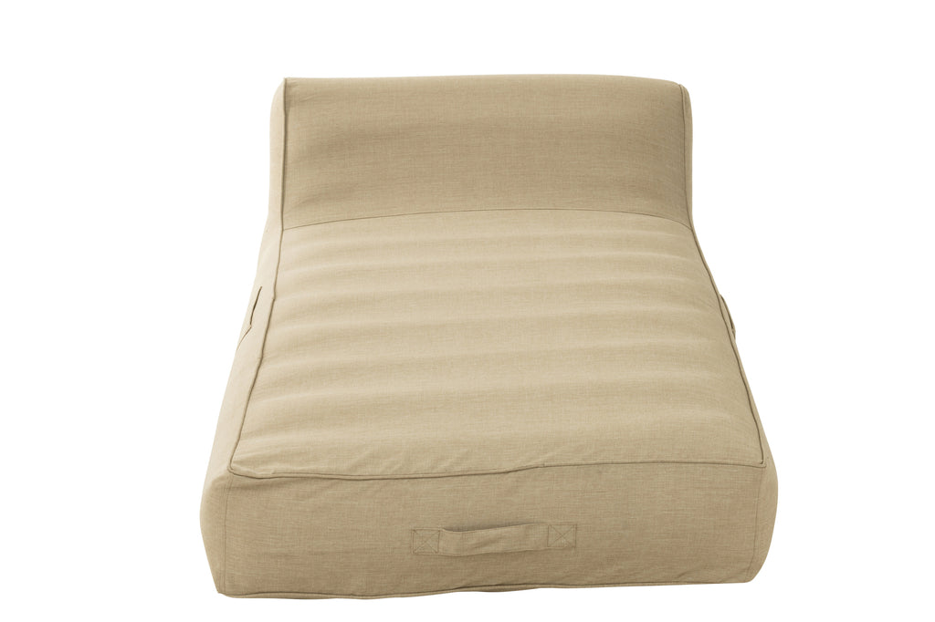 Matelas de piscine Hélène en polypropylène beige - Extérieur - J-Line