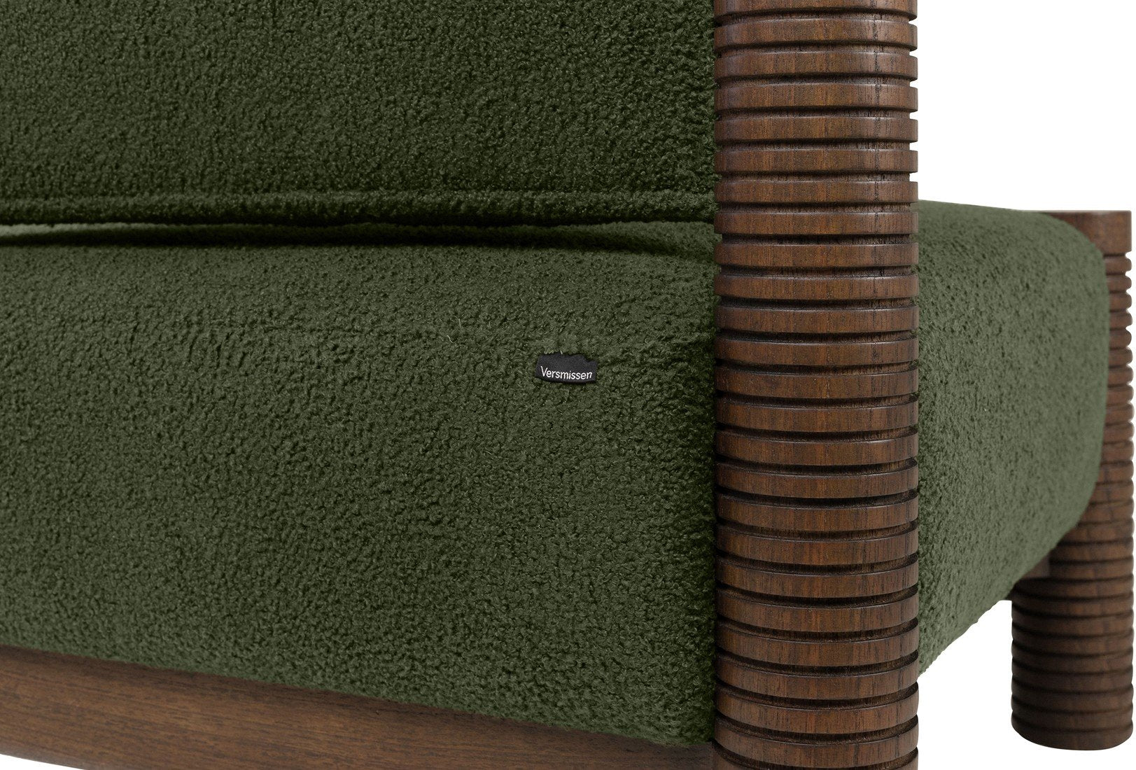 SUR DEVIS - Fauteuil en Bois de Mindi - Versmissen - Club Pelita