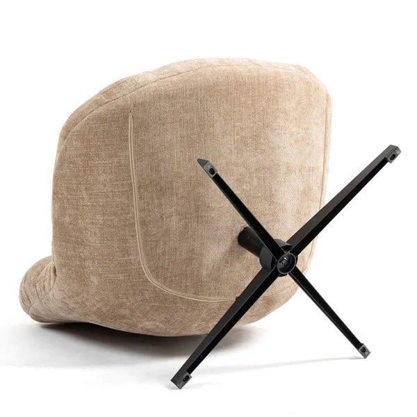 Fauteuil Molto pivotant sable