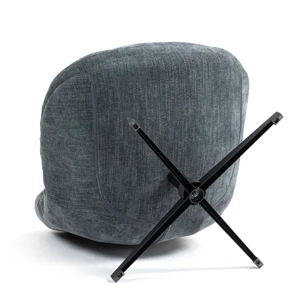 Fauteuil Molto pivotant bleu clair