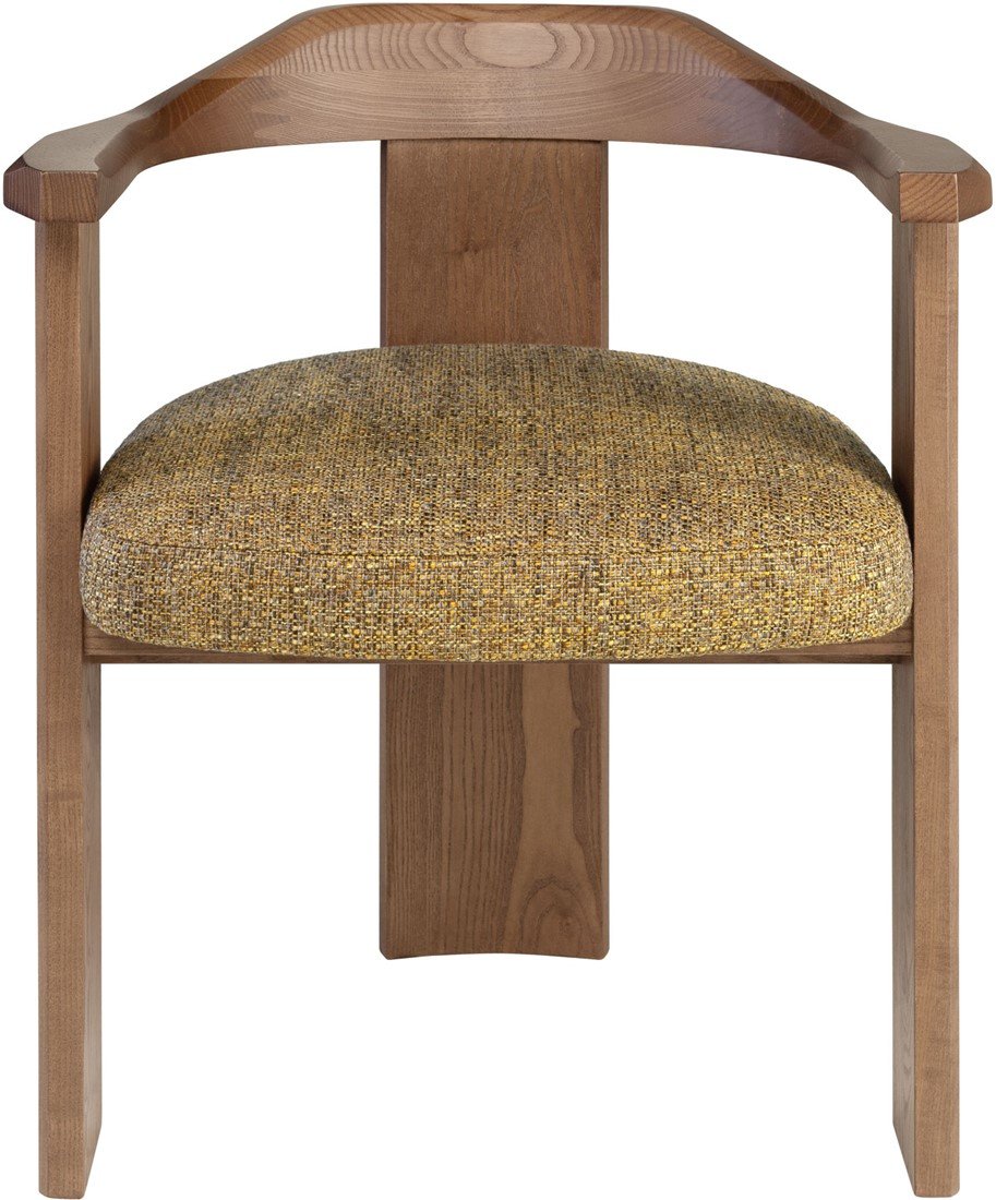 SUR DEVIS - Noble Armchair en Bois de Frêne / Tissu VEROTEX - Versmissen - Club Pelita