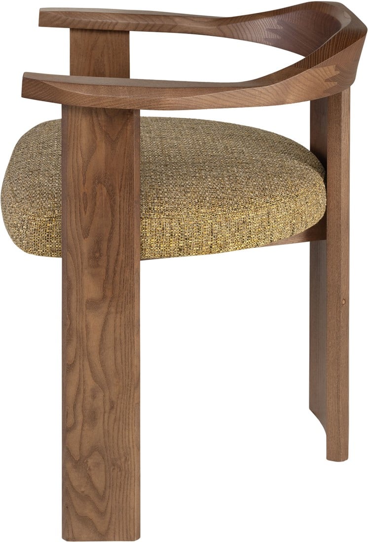 SUR DEVIS - Noble Armchair en Bois de Frêne / Tissu VEROTEX - Versmissen - Club Pelita