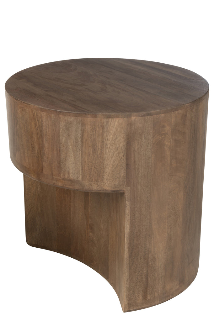 Set de 2 tables  basses Sabang en bois de manguier marron - J-Line