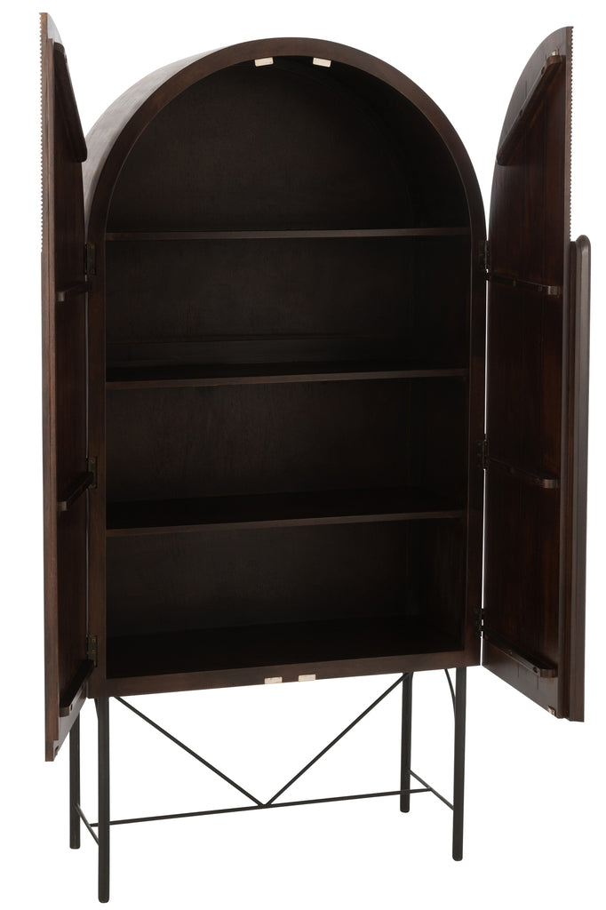Armoire Lhokseumawe en bois de manguier - J-Line