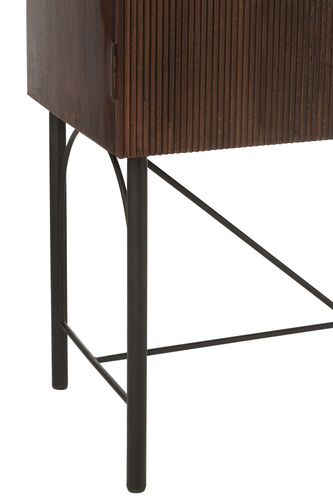 Armoire Lhokseumawe en bois de manguier - J-Line