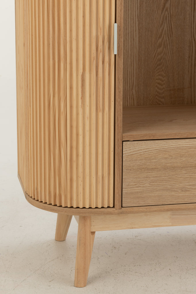 Étagère Connie en bois de pin naturel - J-Line