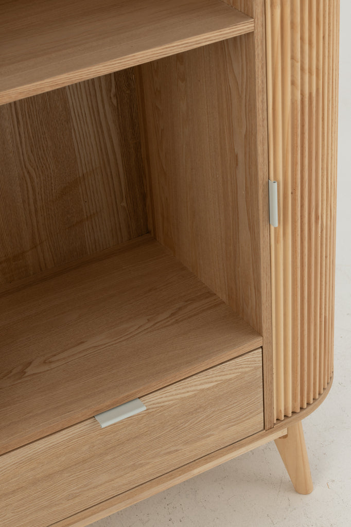 Étagère Connie en bois de pin naturel - J-Line