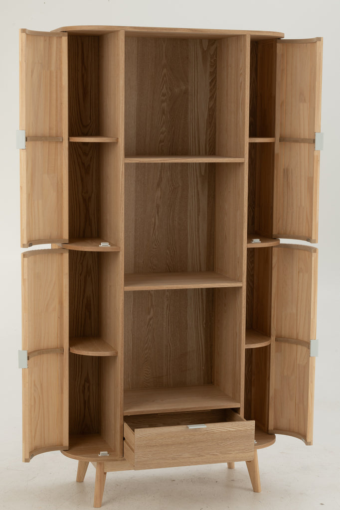 Étagère Connie en bois de pin naturel - J-Line