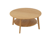 Table basse ronde Live en bambou - J-Line