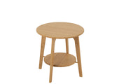 Table d'appoint ronde Live en bambou naturel - J-Line