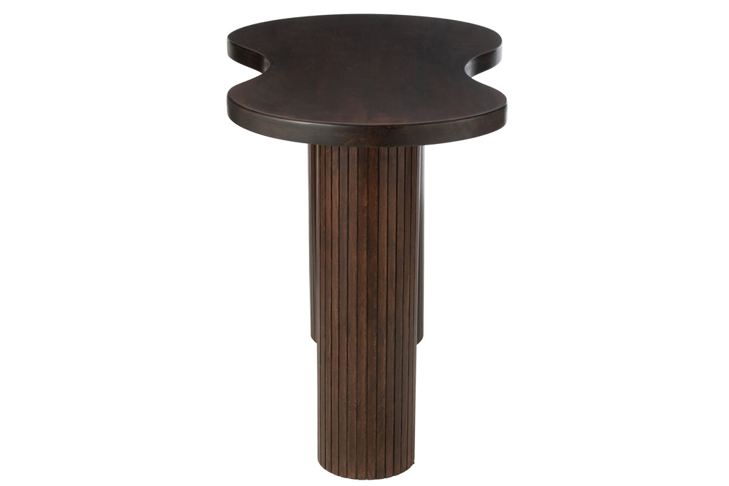 Console Lhokseumawa en bois de manguier marron - J-Line