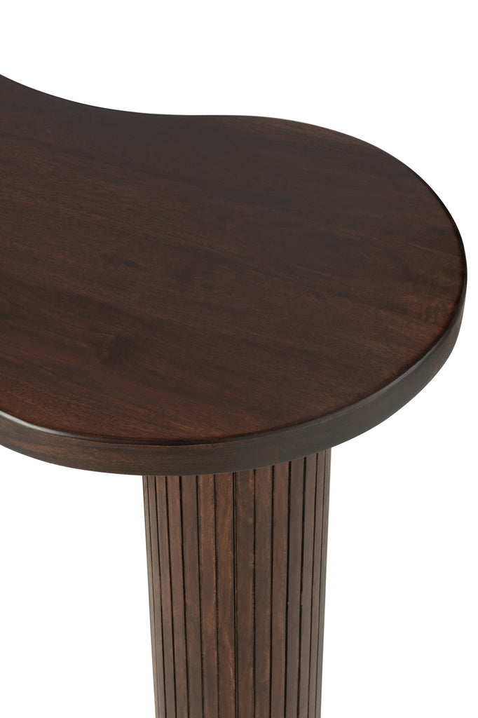 Console Lhokseumawa en bois de manguier marron - J-Line
