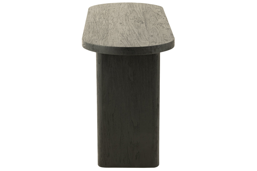 Console Klaten en bois de teck noir - J-Line