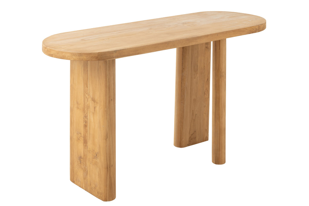 Console Klaten en bois de teck - J-Line