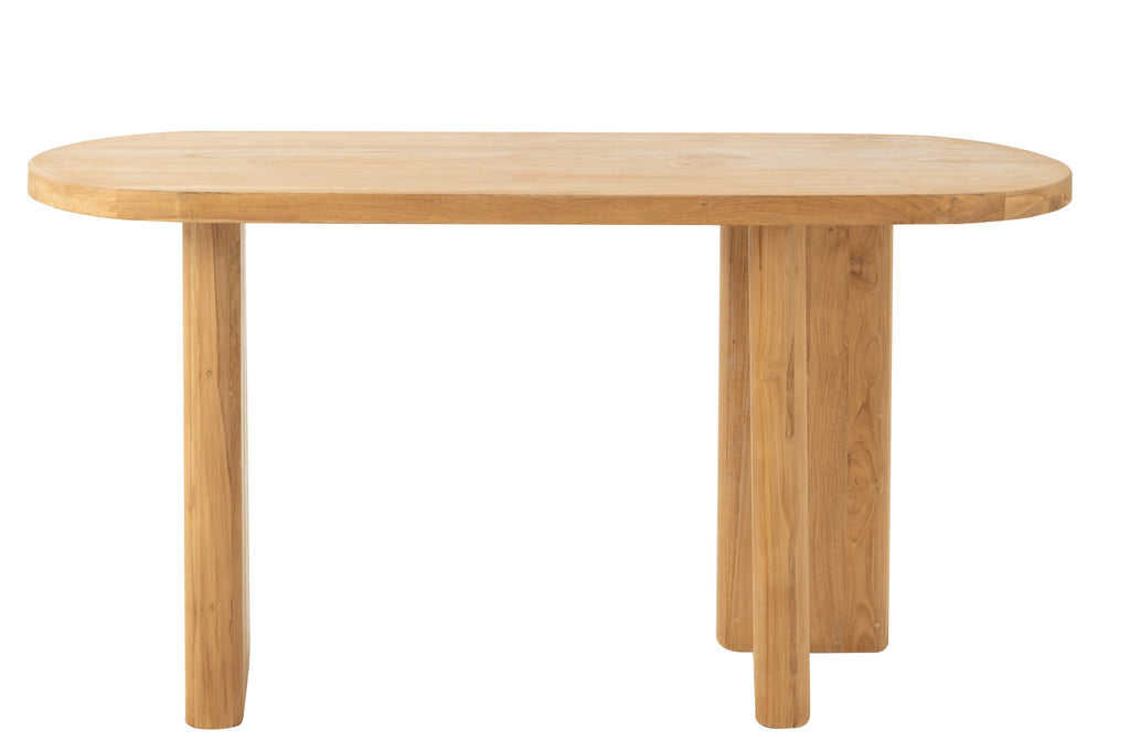 Console Klaten en bois de teck - J-Line