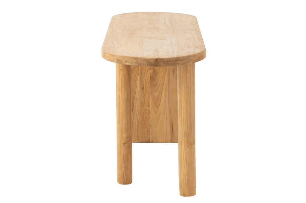 Console Klaten en bois de teck - J-Line