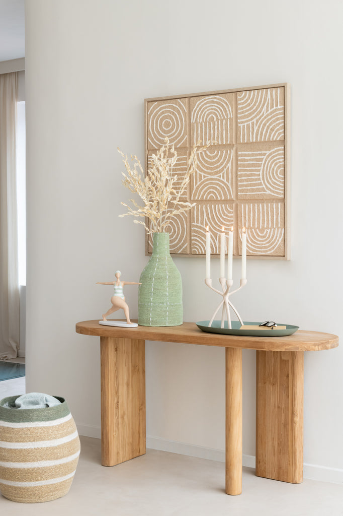 Console Klaten en bois de teck - J-Line