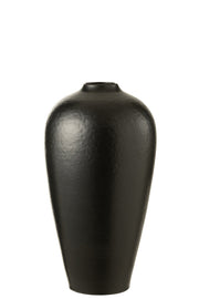 Vase Gelap en céramique noir grand - J-Line