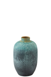 Vase Vintage  Azure en céramique petit - J-Line